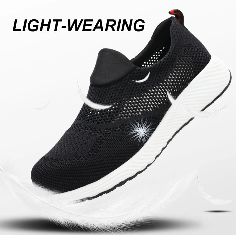 Summer Mesh Light Work Sneakers Steel Toe Protective Work Safety Shoes Men Women Breathable Construction Shoes Work Boots Men