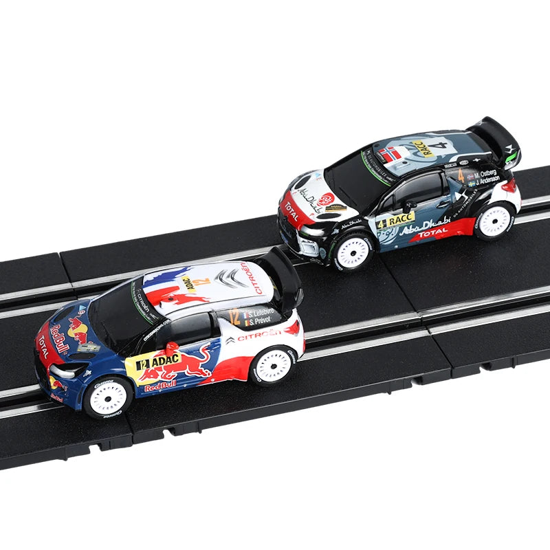 Analog Electric Slot Car Racing Race Vehicle 1 43 Scale DS WRC 2015 Rally  Go Cars 1/43 Toy parts Accessories