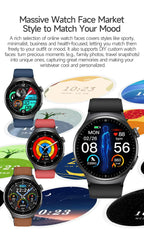 2026 New Accurate Body Health analysis Smart Watch Men ECG Blood lipids Uric acid Blood Pressure Body Fat Voice Call Smartwatch