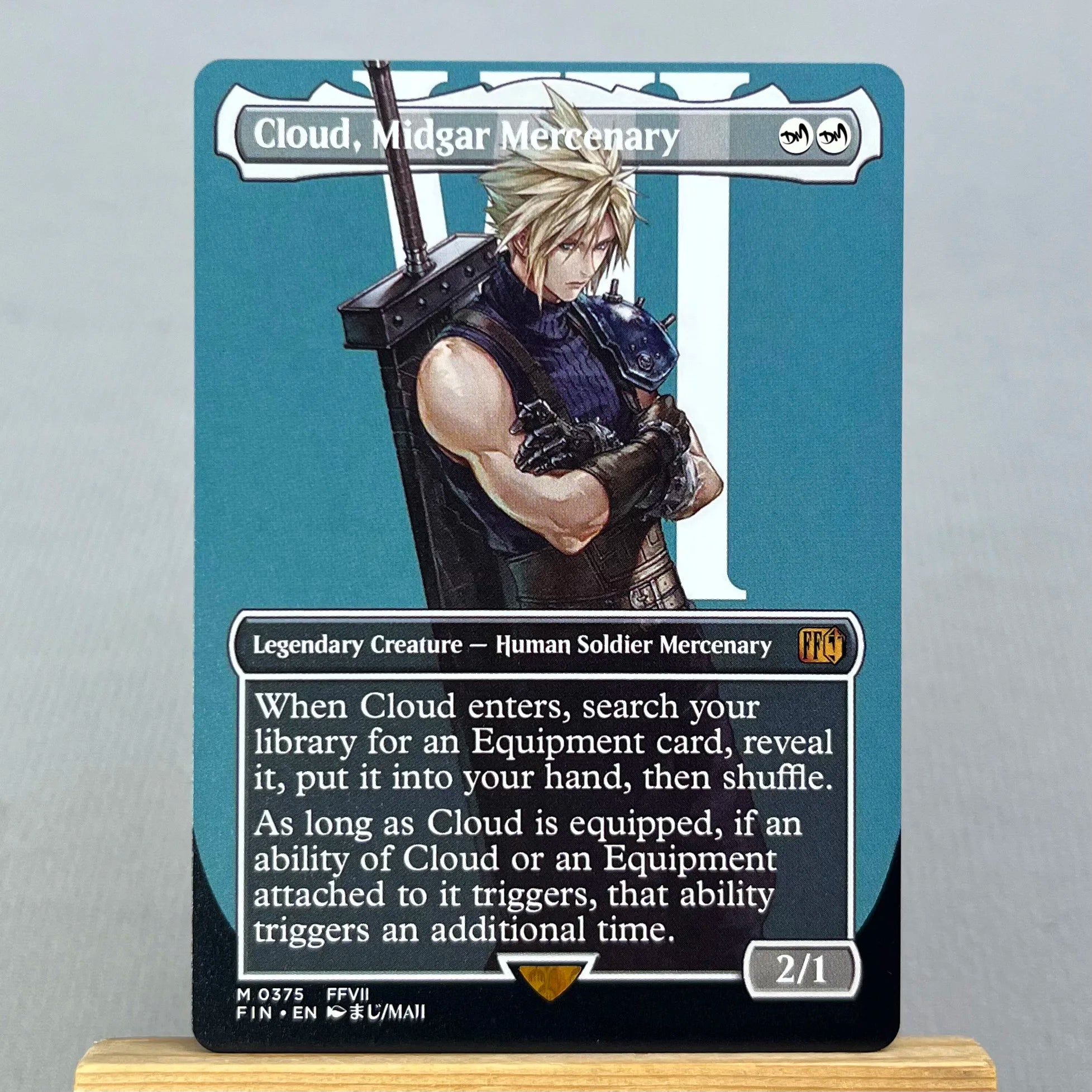 FIN PSS5 FCA HOLO14-001 Tcg proxy magical cards Sephiroth, Fabled SOLDIER Vivi Ornitier Cloud, Midgar Mercenary gathering