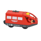 Locomotive Magnetic Car Electric Train Toys Fit All Brand Biro Wooden Diecast Slot Train Track Railway Educational Toys For Kids