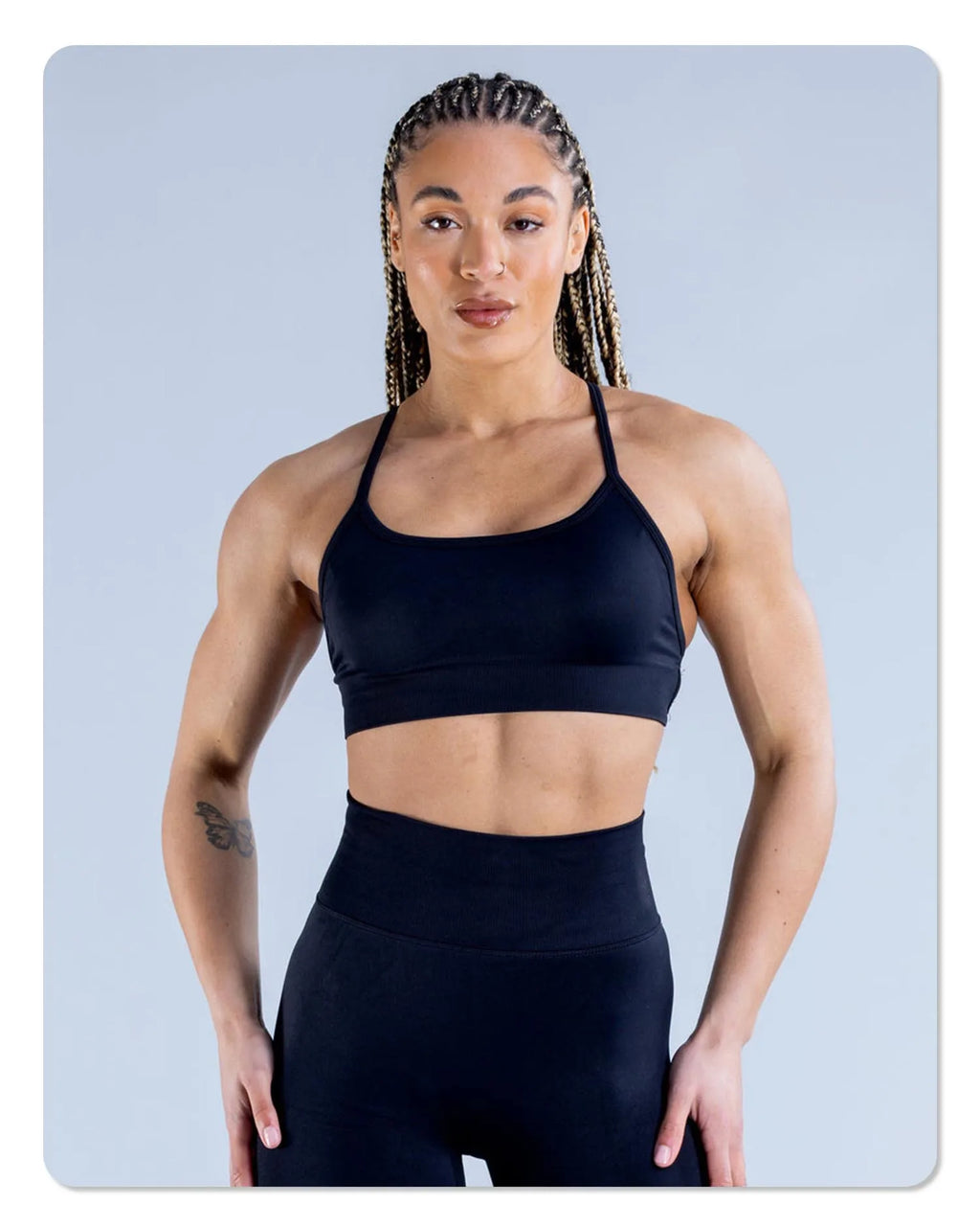 AYBL Yoga Set Seamless Yoga Set 2 Pieces Women Workout Set Scrunch Leggings Backless Sports Bra Fitness Top Gym Pants Clothes