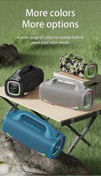 Zealot S79 100W Wireless speaker, Outdoor Portable Subwoofer Speaker, Hifi Sound quality,Dual Pairing, Fast Charging,24000mAh.