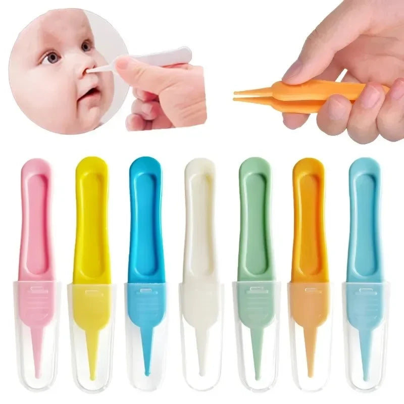 Baby Dig Booger Clip Infants Ear Nose Navel Clean Tools Kids Safety Tweezers Cleaning Forceps Toddler Nasal Cavity Care Supplies Secondary image