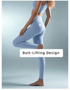 Summer Sale High-Waist Yoga Pants - 4-Way Stretch Quick-Dry Leggings for Running Cycling Gym Workout