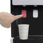  Hot and Cold Water Cooler, Bottom Loading Dispenser , EU Standard Model for Office Home, 500W Heating 75W Cooling
