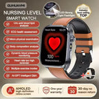New Health Watch Uric Acid Blood Pressure Blood oxygen Body Analysis Body Fat SmartWatch ECG+PPG Bluetooth call Clock Women Men