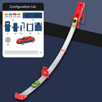 Kids Toy Racing Track Toy Vehicle with Alloy Car Slot Car Race Track Set Educational Game Boys Toys for 6 7 8-12 Years Boy Gifts