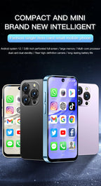 SERVO 19PRO 4G Network Mini Smartphone Android12 OS RAM 6GB ROM 128GB Play Store GPS OTG 3.88" Display 2 SIM Pocket Smart Phones