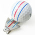 1pc Golf Putting Alignment Aiming Tool Ball Marker With Magnetic Hat Clip Aircraft pattern，Golf Training Accessories，For Golfer