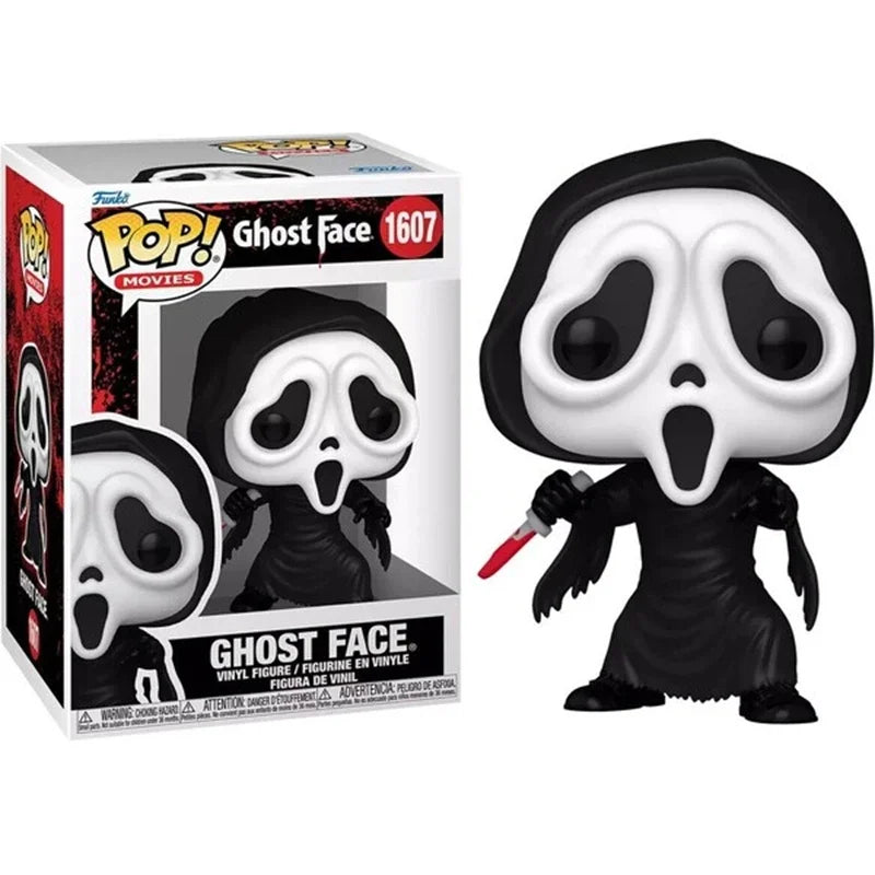 2026 FunKo Pop! Scream GhostFace #51 Blood Ghost Face #1607 Action Collection Model for Birthday Gift Toys