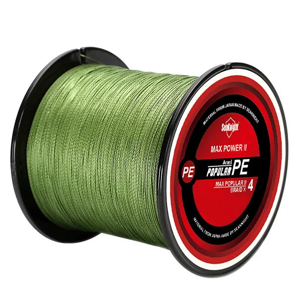 SeaKnight Brand 4 Strands Braided Fishing Line 8-100LB Multifilament PE Wire 300M 500M 1000M Freshwater Saltwater Fishing Pesca