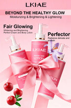 AILKE Superior Whitening Body Lotion, Moisturizing, Smooth Skin, Reduce Dark Spots, With Rose Essential Oil, Niacinamide, 500ml
