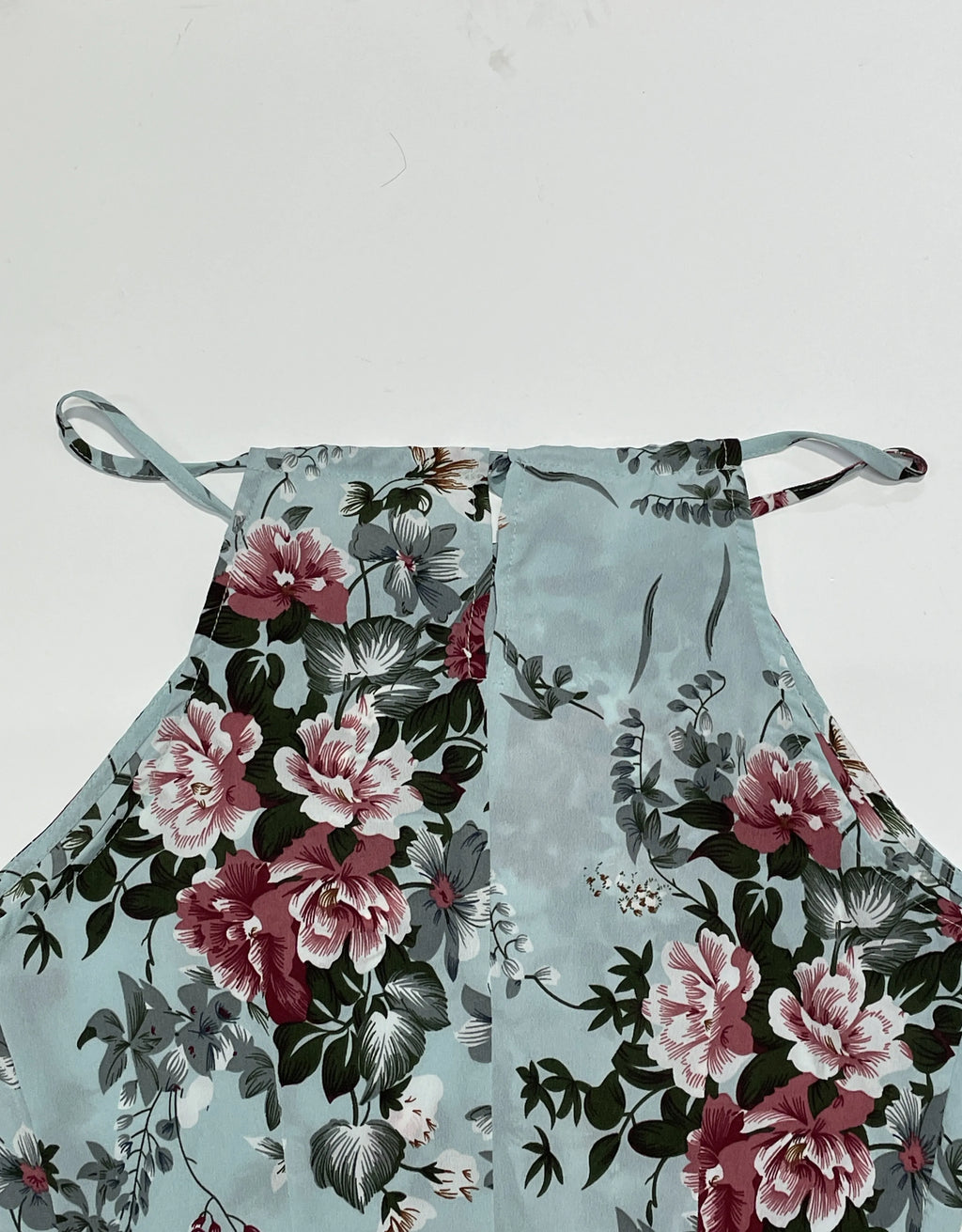 Women's Floral Print High Slit Thigh Halter Dress - Summer Sleeveless Sexy Bodycon Beach Party Clubwear