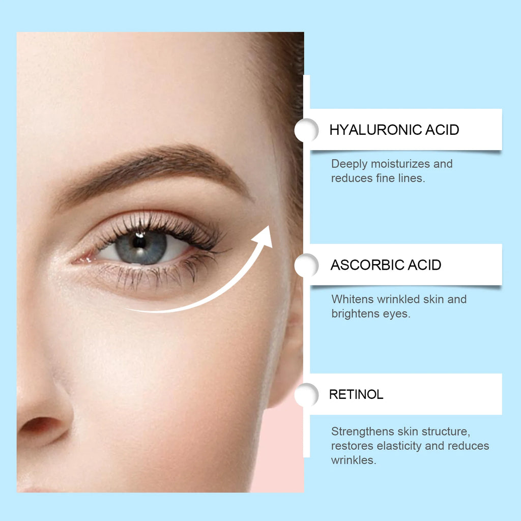 Retinol Eye Mask Patch - Gentle ingredients to care for the skin around the eyes, nourishing and moisturizing eye mask