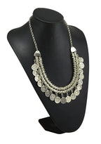 Multi-style Vintage Coin Choker Necklace for Women Boho Afghan Ethnic Gypsy Native Tribal Dress Turkish Pakistan Indian Jewelry