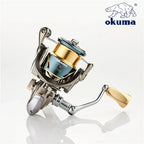 Okuma All Metal Fishing Reel Shallow Line Cup 15KG Anti Seawater Corrosion Rotating Reel 1000-5000