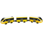 Locomotive Magnetic Car Electric Train Toys Fit All Brand Biro Wooden Diecast Slot Train Track Railway Educational Toys For Kids