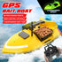 Modern GPS Fishing Bait Boat with 3 Bait Containers 12000mAh Wireless Bait Boat with Automatic Return Function Various styles