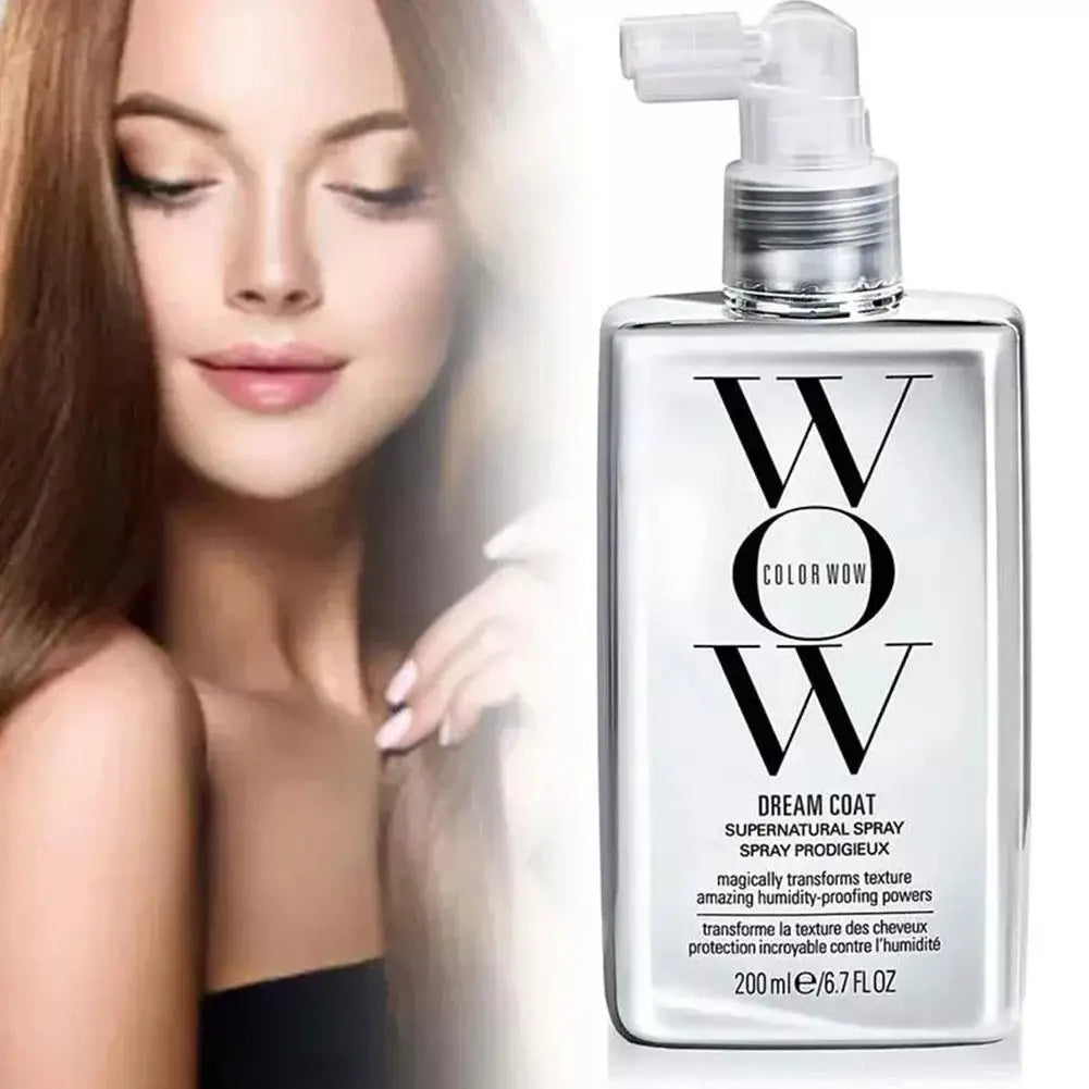 WOW Anti-Moisture Hair Spray For Extremely Frizzy Hair Softening Shampoo Glazed Smoothing Conditioner Moisturising Hair Care