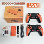 U36 Game Joystick with 50,000+ games pre-installed, 4K HD output, Retro game console, 3D, 40+ emulators, PSP, PS1
