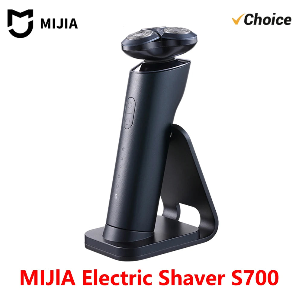 New MIJIA Electric Shaver S700 Portable Flex Razor 3 Head Shaving IPX7 Waterproof Washable Beard Trimmer Trimer Cutter 30 day Main image