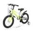 16 Inch Children's Bicycle Carbon Steel Mountain Bike with Auxiliary Wheels & LED Light for 5-8 Years Old,Height Adjustable,60Kg