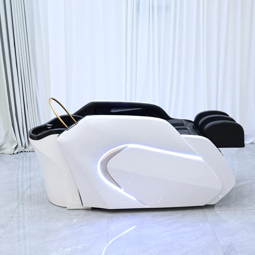 Beauty Salon Hair Washing Chair Electric Massage Table Head Spa Shampoo Bed Equipment Furniture Silla De Salon De Belleza