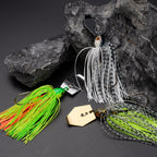 Spinner Bait 7g/9g/12g/14g/21g Fishing Lures Kit Set Pesca Chatter Weedless Metal Blade Rubber Jig Head Hook Wire Spinnerbait
