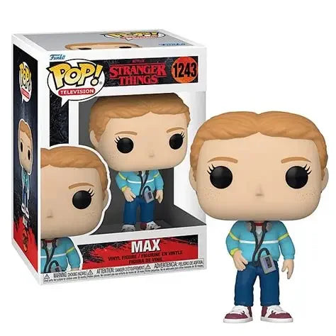 Hot Sale FUNKO POP Stranger TELEVISION Anime Character Series MAX #1243 FIGURE Action Children's Collection Toys Main image