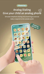 Toy Cell Phone Educational Toys Cellphone Baby Kid Educational Toy Phone Mobile Phone Model Toy for Children Birthday Xmas Gift