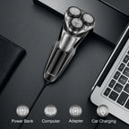 Electric Shaver for Men,Wet & Dry Shave Hair Trimmer,Waterproof  for Men Cordless Razor with Pop up Trimmer Precision Trimmer
