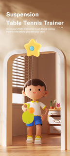 children's parent-child toys hanging table tennis trainer children's indoor practice sensory suspended birthday gifts,