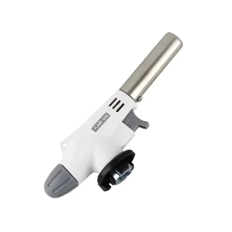 Torch Cooking AutoIgnition Butane Gas Welding-Burner Welding Gas Burner Flame Gas Torch Flame Gun Blow for BBQ Camping Cooking