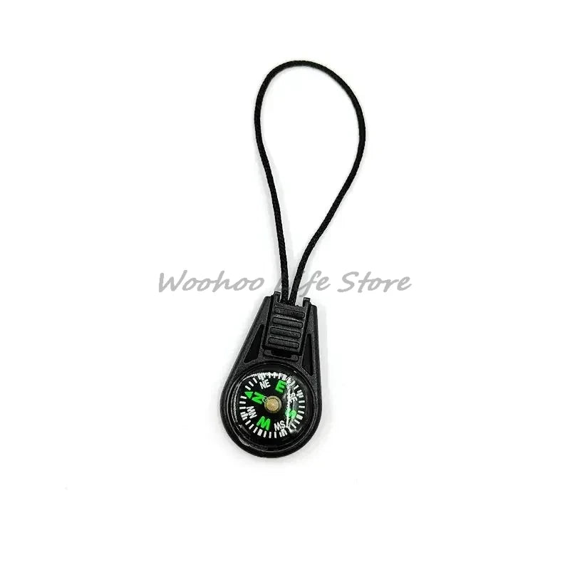 Mini Tactical Compass Keychain Outdoor Survival Tool for Camping Hiking Adventure - Pocket Navigator for Hunting & Climbing