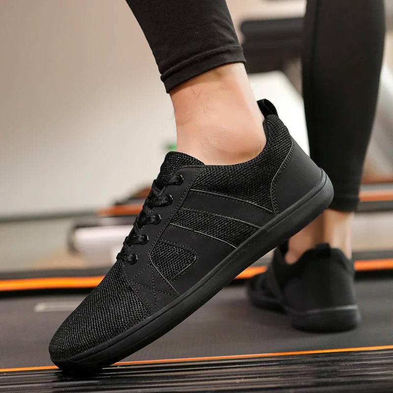 FANCYLEE Classic Women's GAT Barefoot Sneakers Retro Suede Minimalist Walking Shoes Wide Fit Zero Drop Casual Shoes Size 36-41