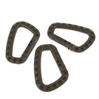 1/2/3/4/6pcs Tactical Carabiner Carabina Karabiner Clip Plastic Cadet Hiking Camping