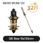 ARC MT088 MTB Hub 6 Pawls 180 Clicks Sealed Bearing Hub Front 9x100 15x100 Rear 10x135 12x142 Bicycle Cube 8 9 10 11 12 Speed