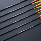 Carbon Crossbow Arrow with Replaced Arrowhead, Archery Bolts, Shooting Accessories, Hunting, ID8.8, OD7.6, 20"