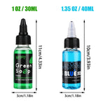 Tattoo Green Soap and Blue Soap - Super Concentrated Tattoo & Piercing Cleanser for Tattoo Studios, Tattoo Artist & Beginner