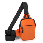New chest bag for men and women's leisure, fitness, sports, crossbody bag, chest bag, casual men's bag, large capacity bag trend