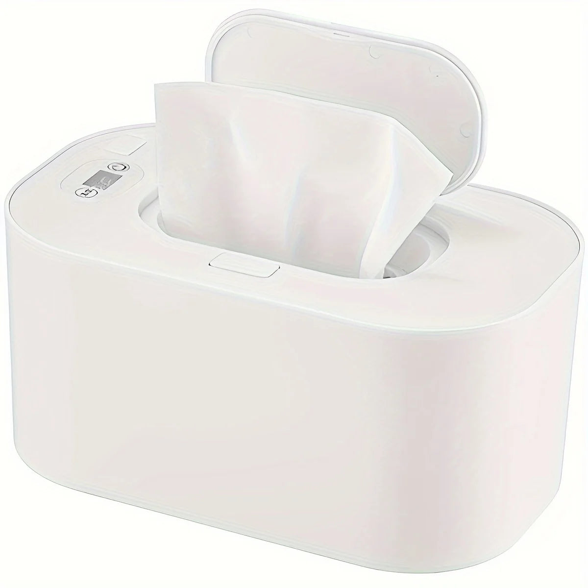 Baby Wipe Warmer with Digital Display Large Capacity Baby Wet Wipes Warmer Dispenser USB Powered, Adjustable Temperature Heating