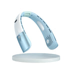 Portable Bladeless 360 ° Cooling 5 Speed Long Battery Life Portable Neck Fan For Outdoor & Office