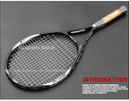 High Quality Carbon Aluminium Alloy Strung Tennis Racket For Adult Tenis Rackets 4-1/4 Inch Strings Bag Raquet Padel Men Women