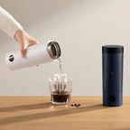 MIJIA Portable Electric Heating Cup 2: 350ml,6-Level Temp Control,12-Hour Keep Warm,316L Stainless Steel, Travel-Friendly