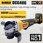 Dewalt DCG406 125MM Cordless Brushless Angle Grinder 9000RPM Cutting Machine Polishing Machine For Dewalt Battery Power Tool