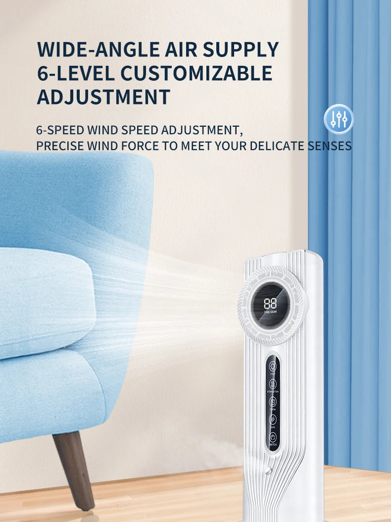 USB mini air cooler: nano spray humidification, water cooling, fast cooling, multi-speed timing, portable for office Air cooler