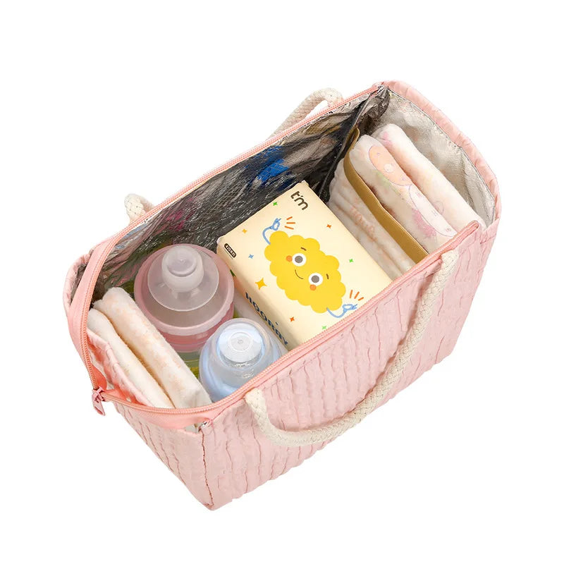 Multifunctional Baby Diaper Bag Large Capacity Handbag for Women Mommy Bag Shoulder Bag Outdoor Travel Baby Items Organizer