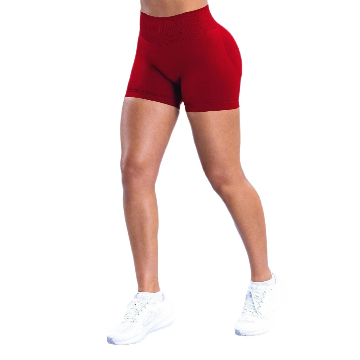 2026 NEW Running Sports Shorts Women Buttock Lift Leggings Women Cycling Slim Fit Workout Shorts High Waist Yoga Shorts Secondary image
