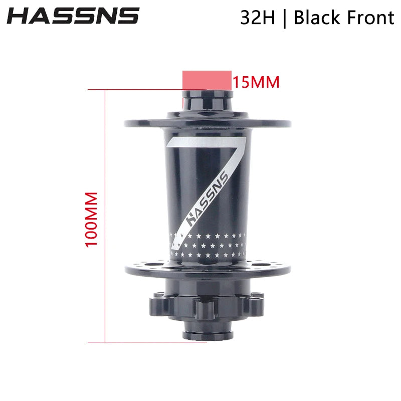HASSNS Noisy Cube Pro 7 Freehub MTB Rear Hub 32 Holes Dirt Jump Bike Hub Changes Bicycle Cube 15*100/10*135MM Cycling Bushings